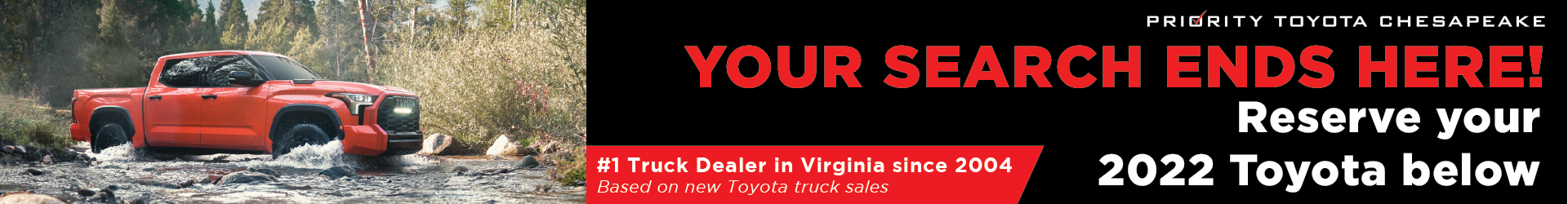 Start a custom order | Priority Toyota Chesapeake in Chesapeake VA