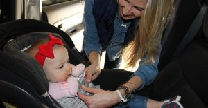 Baby in Car Seat