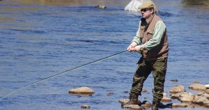 Fishing in a river | Priority Toyota Chesapeake