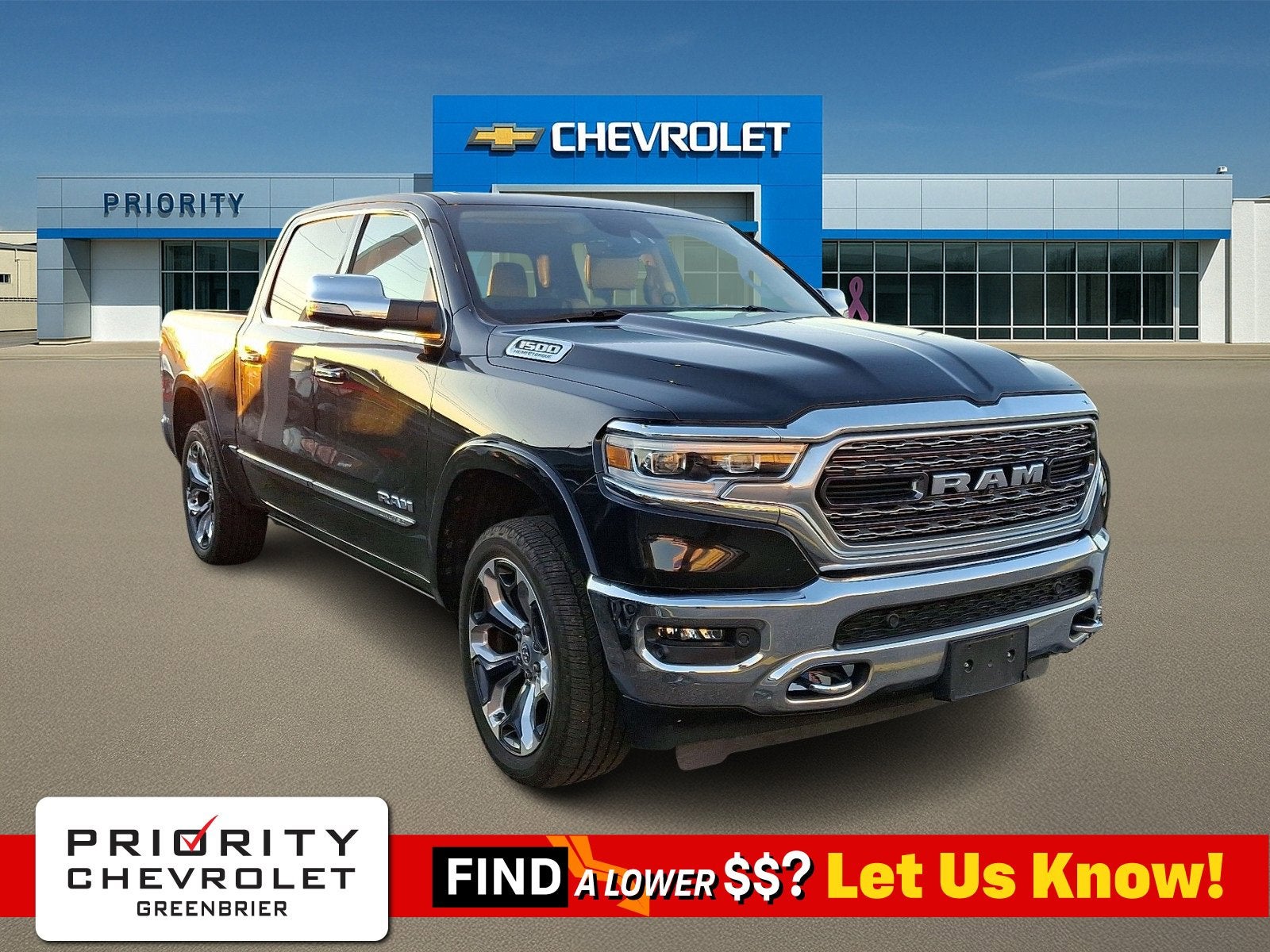 2021 RAM 1500 Limited Crew Cab 4x4 5'7" Box