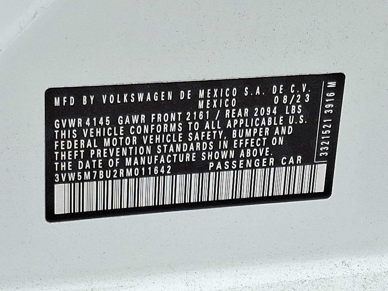 2024 Volkswagen Jetta 1.5T S