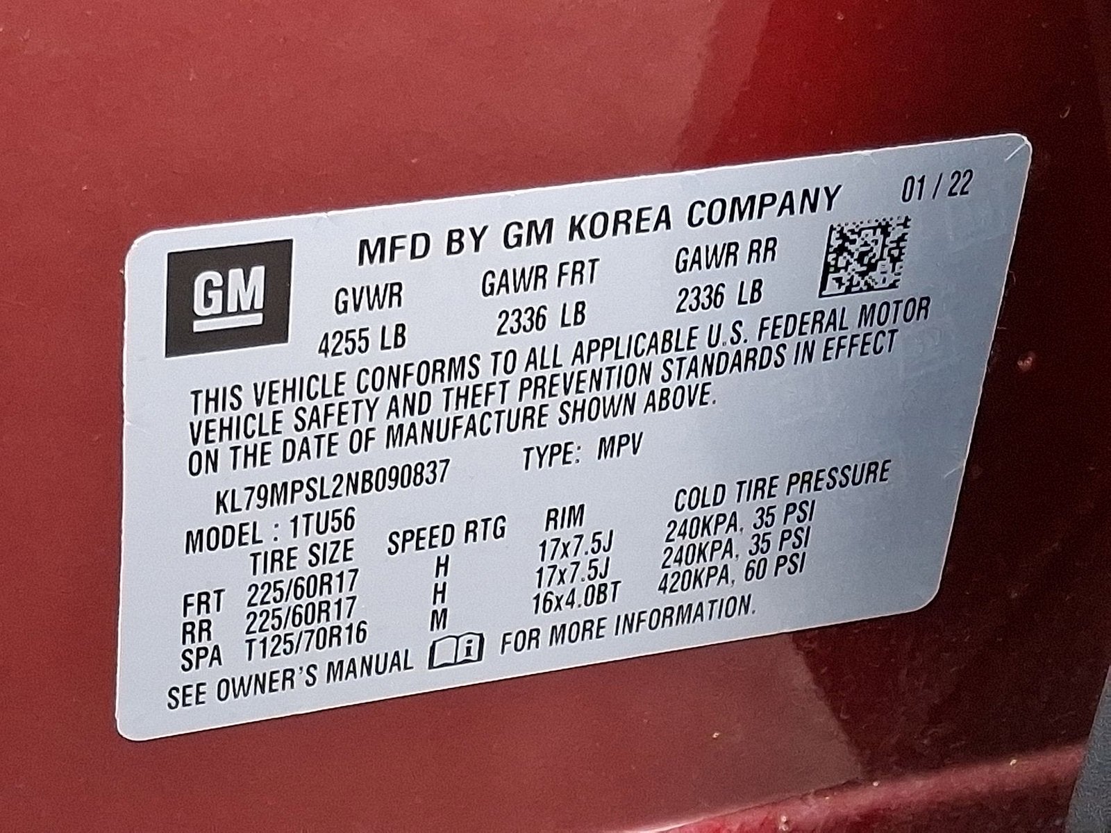 2022 Chevrolet Trailblazer LT