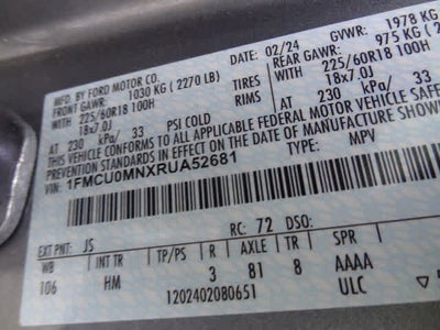 2024 Ford Escape ST-Line