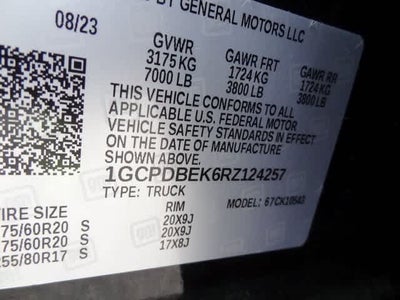 2024 Chevrolet Silverado 1500 Custom