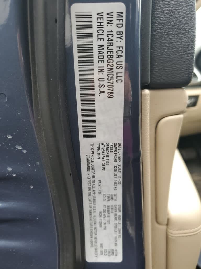 2021 Jeep Grand Cherokee Limited