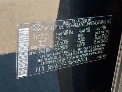 2023 Hyundai Santa Fe SEL
