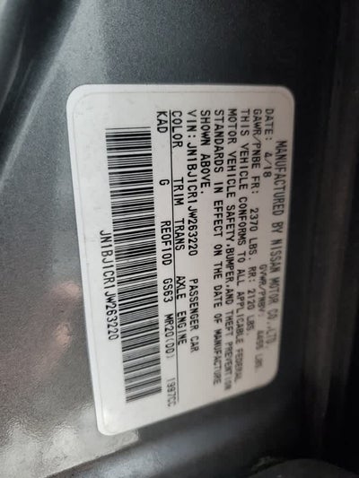 2018 Nissan Rogue Sport SL