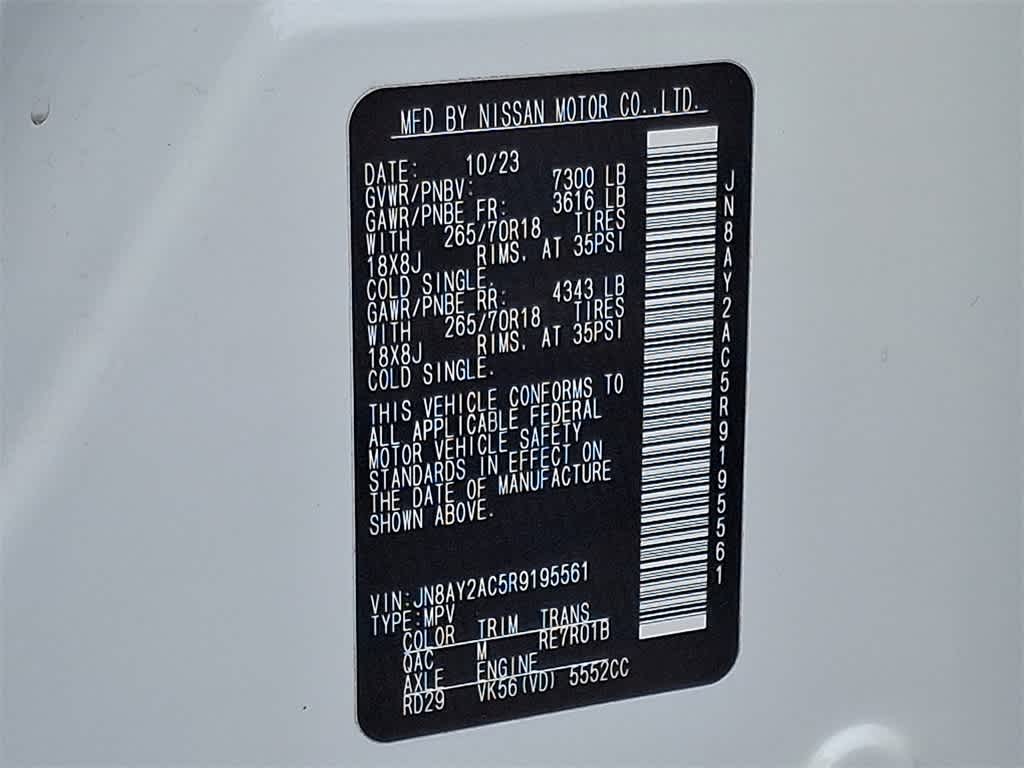 2024 Nissan Armada SV