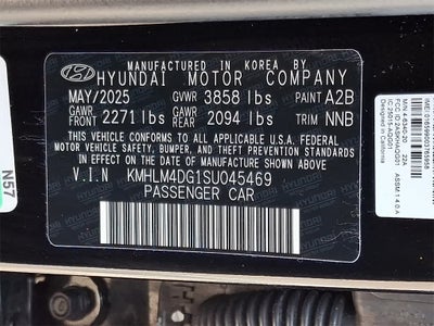 2025 Hyundai Elantra SEL Sport