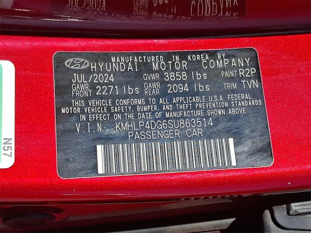 2025 Hyundai Elantra Limited