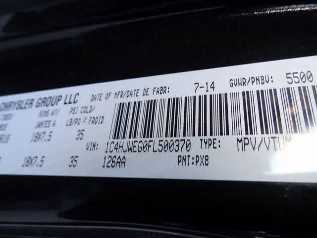 2015 Jeep Wrangler Unlimited Sahara