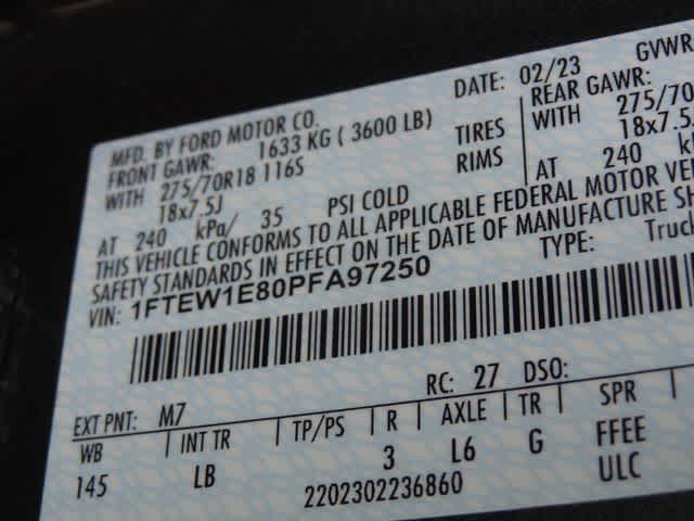 2023 Ford F-150 Tremor