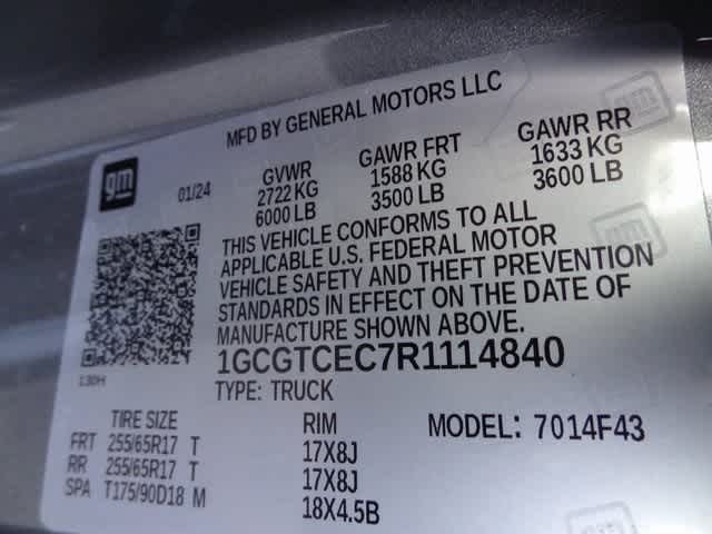 2024 Chevrolet Colorado 4WD LT