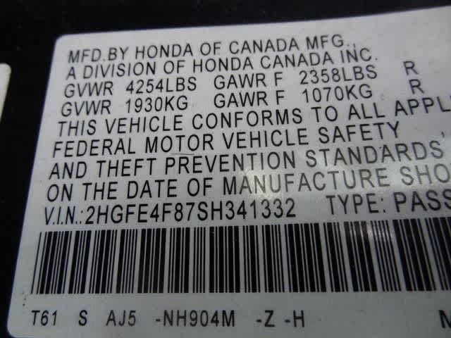 2025 Honda Civic Hybrid Sport Touring