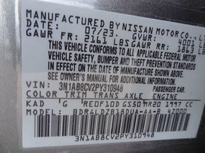 2023 Nissan Sentra SV