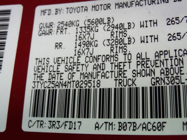 2021 Toyota Tacoma TRD Off Road