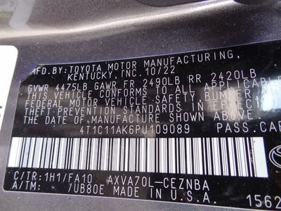 2023 Toyota Camry LE