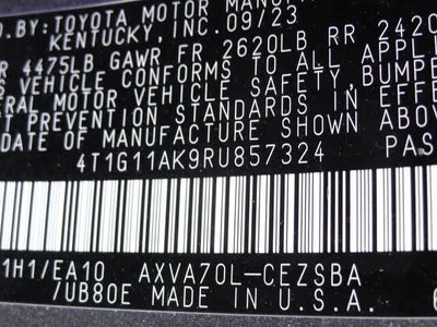 2024 Toyota Camry SE