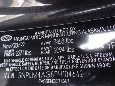 2023 Hyundai Elantra SEL