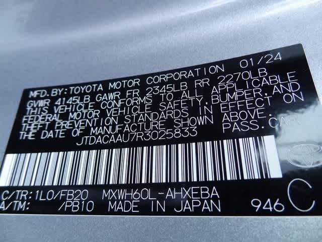 2024 Toyota Prius LE