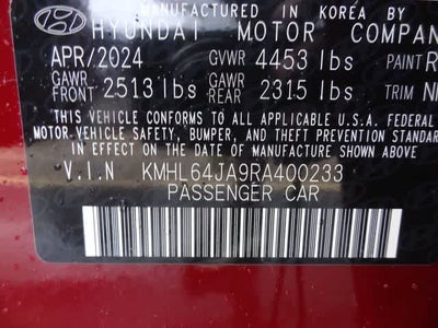 2024 Hyundai Sonata SEL