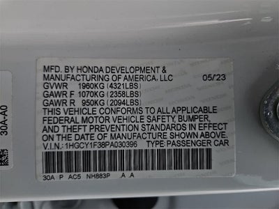 2023 Honda Accord Base