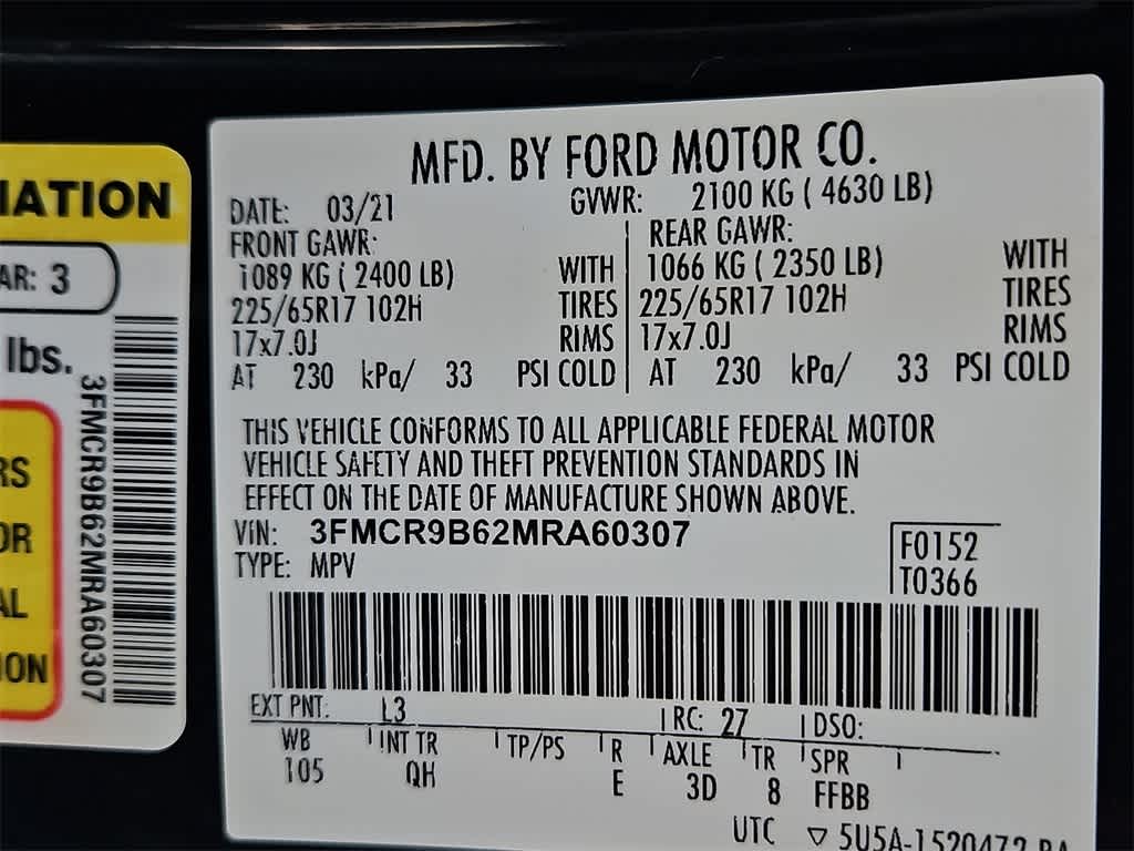 2021 Ford Bronco Sport Big Bend