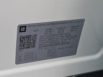 2021 Chevrolet Equinox Premier