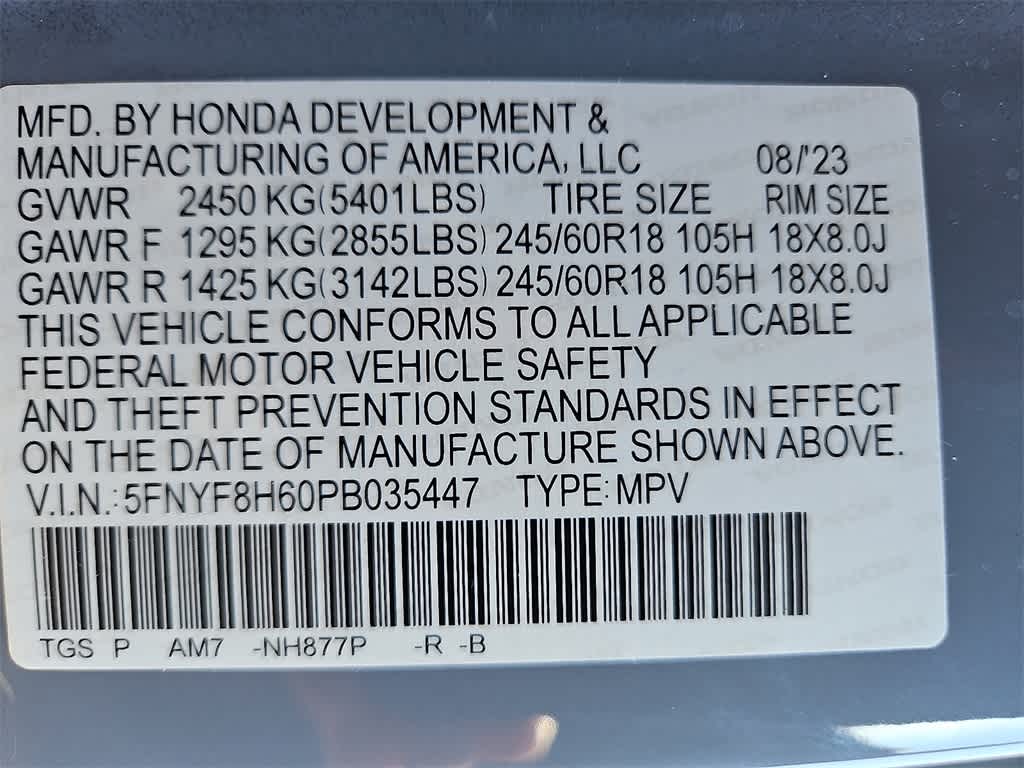 2023 Honda Passport TrailSport