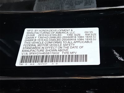 2025 Honda Pilot EX-L