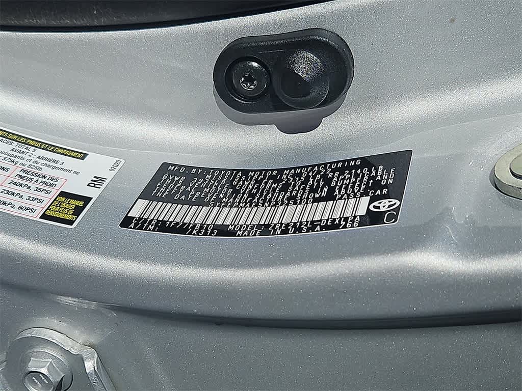 2022 Toyota Corolla LE