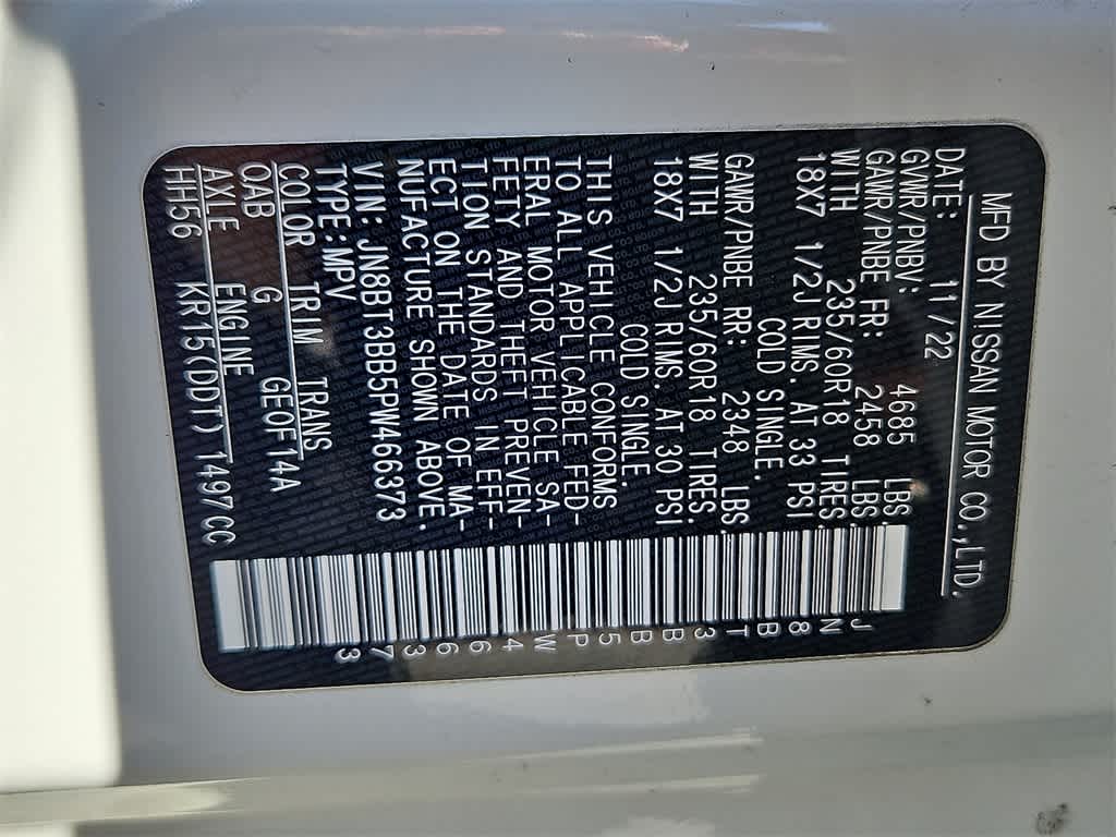 2023 Nissan Rogue SV