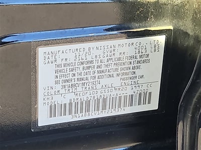 2021 Nissan Sentra SV