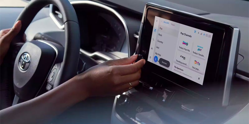 2024 Toyota Corolla Hatchback interior