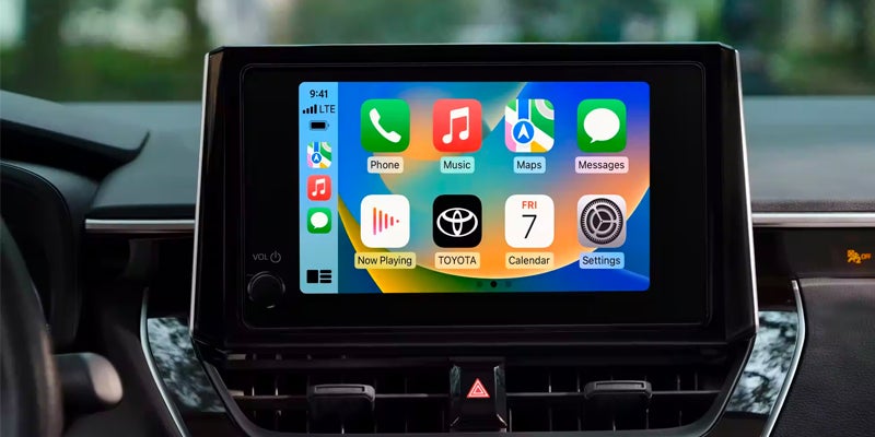 Toyota Corolla Hybrid interior