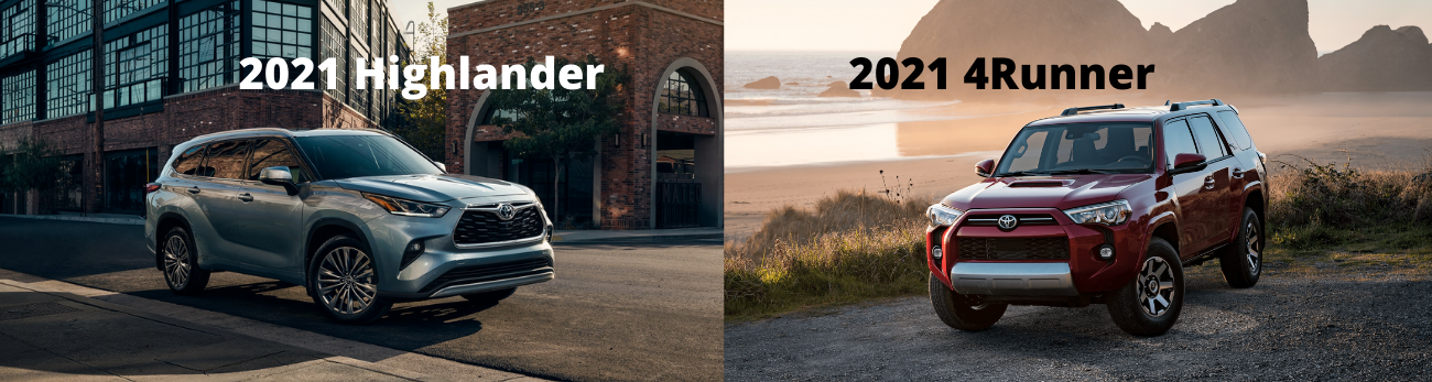 2021 Toyota Highlander vs 2021 Toyota 4Runner in Chesapeake, VA