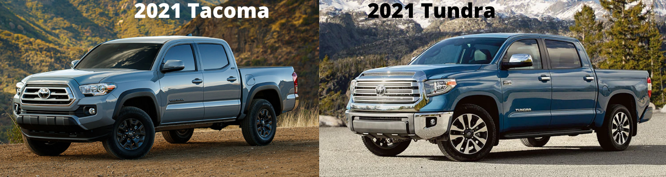 2021 Toyota Tacoma vs 2021 Toyota Tundra in Chesapeake, VA